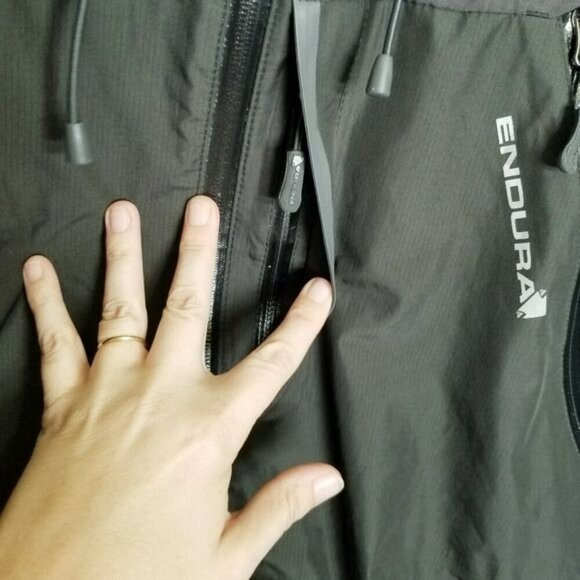 Endura PTFE Protection Waterproof Cycling Biking Jacket Mens S Black Polyester‎ - Picture 14 of 16